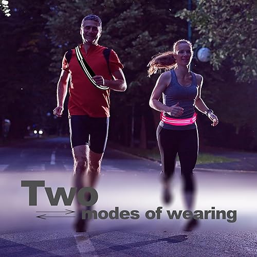 Miniatura 6 de Cinturón de correr para correr para mujeres y hombres, soporte para teléfono, bolsa reflectante, cinturones de dinero, cintura para ejercicio,