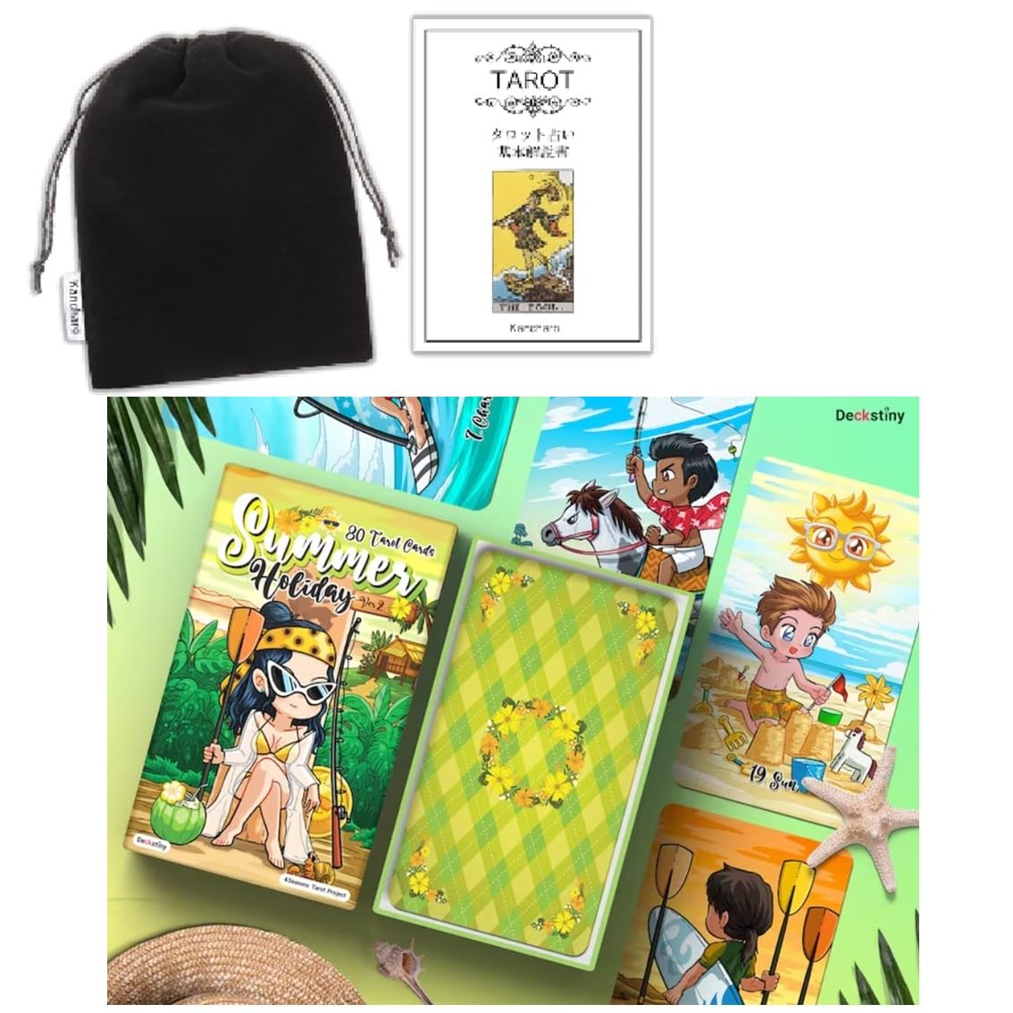 【正規品タロットカード】入手困難✨英国人気メーカー四季コレクション✨summer Amazon | Kancharo タロットカード 78 枚 タロット占い【サマー