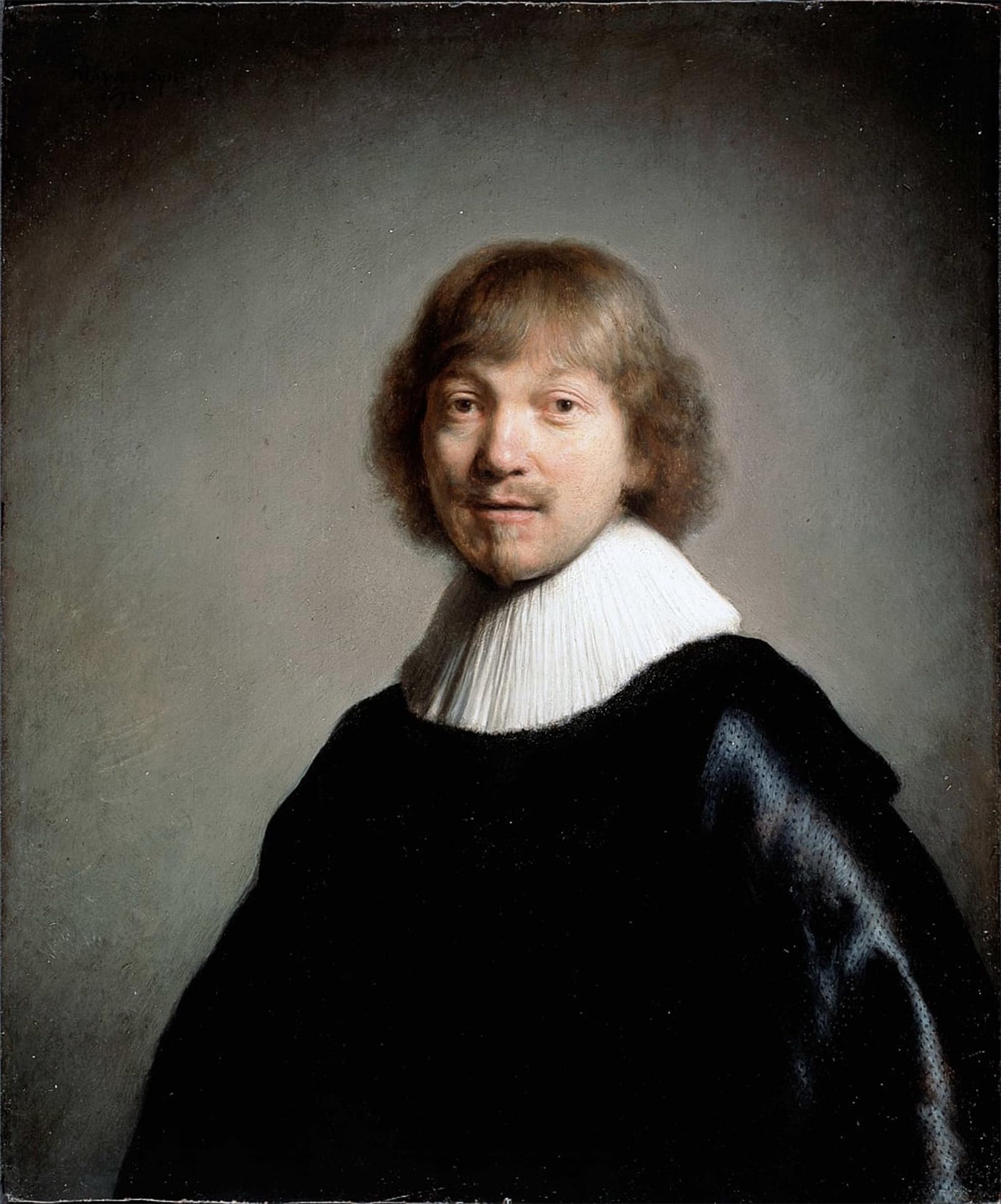 SERENDIPITP Vintage Wall Art Canvas Nordic Poster Canvas Print Picture Jacob iii of gheyn by Rembrandt van Rijn Wall Art Poster for Home Decor 60x90cm