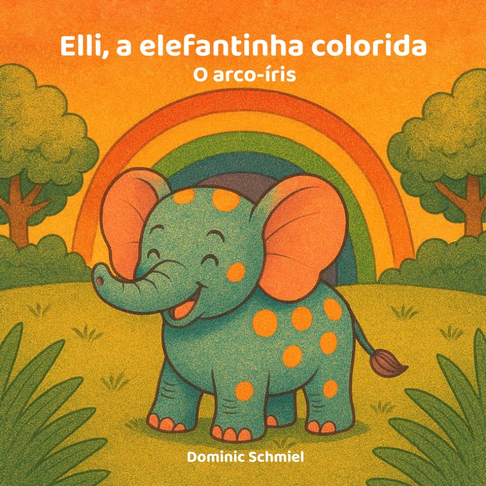 Elli, a elefantinha colorida: O arco-íris