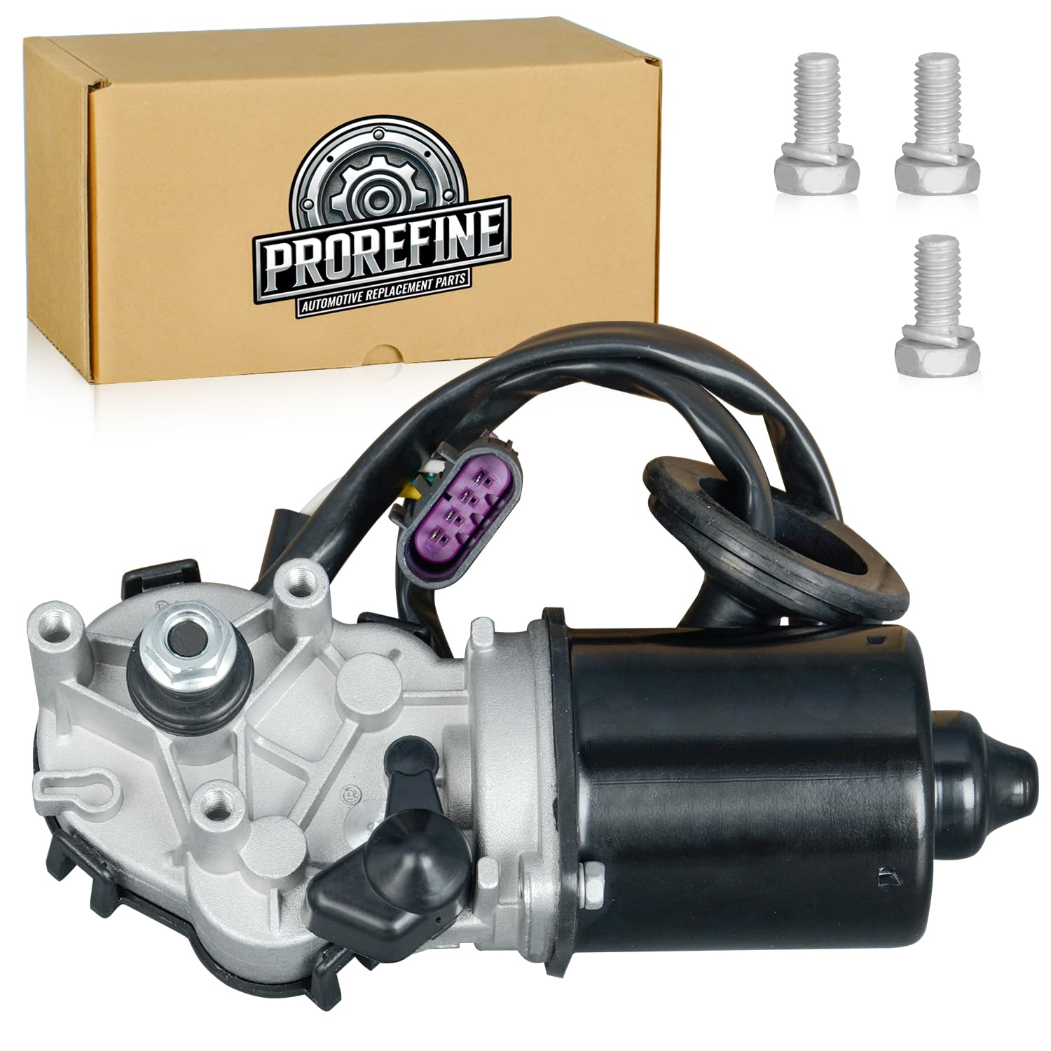 Upgraded Front Windshield Wiper Motor Compatible with Chevy Colorado 2004-2012 GMC Canyon 2004-2012 Isuzu i-280 i-350 2006 i-290 i-370 2007-2008 Replace 88958223 25809218 401062 10379535