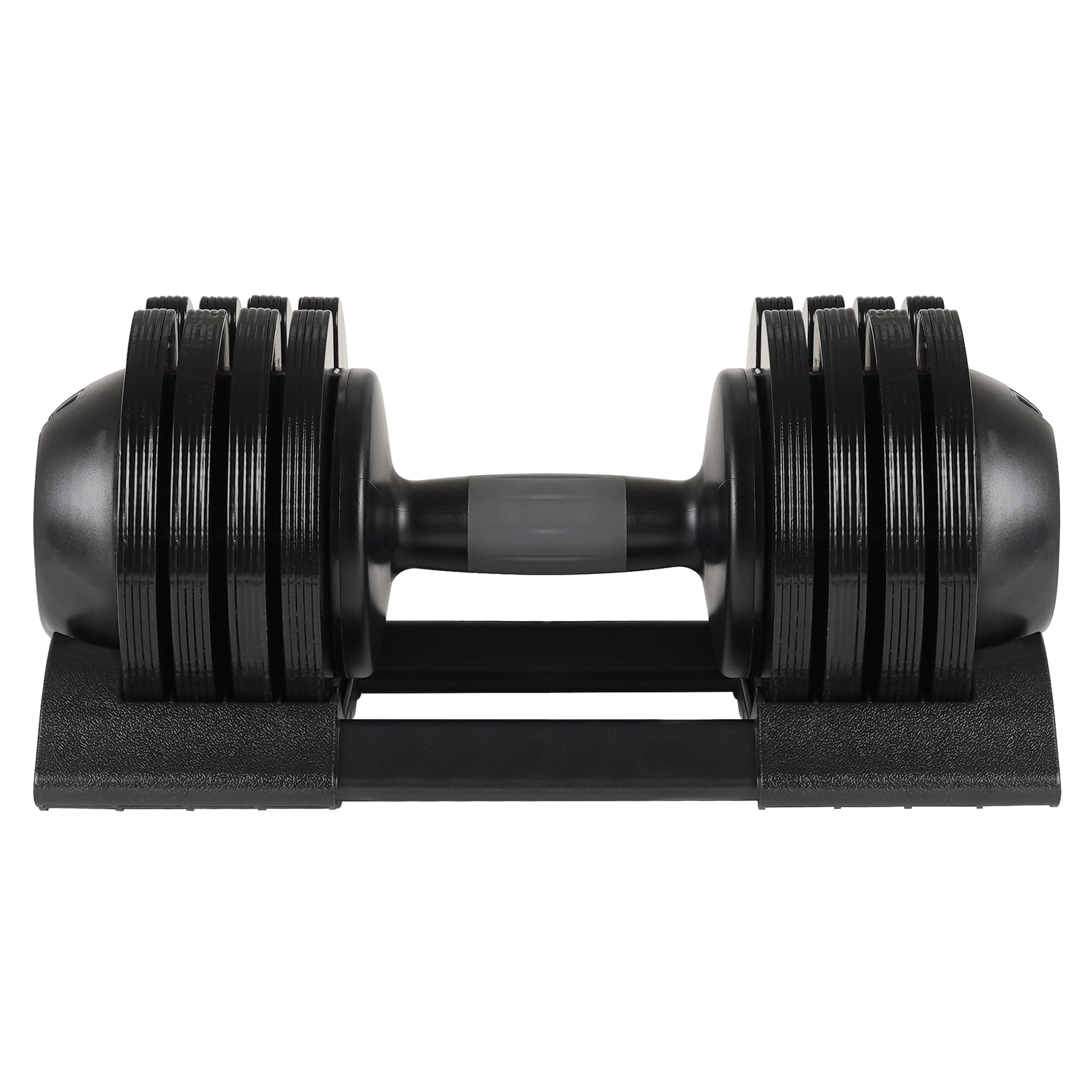 52 LBS Adjustable Dumbbell Set with Two-Ways Regulation Free Weights Dumbbells for Home Gym Equipment Exercise Fitness Dumbbells
