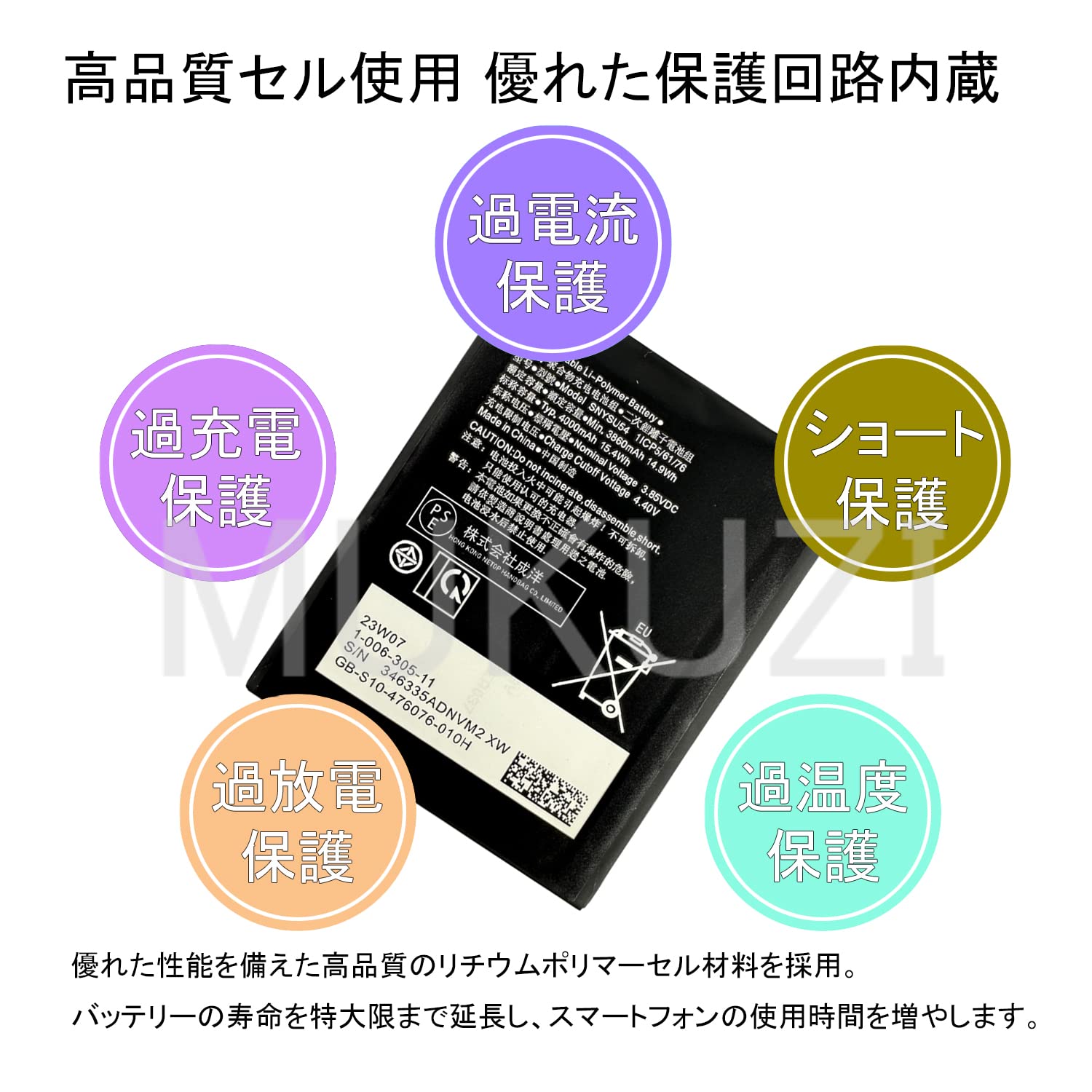 Sony Xperia 1 II docomo SO 51A バッテリー新品 Xperia 1 II マークツー(SO-51A | SOG01 | XQ-AT42) Xperia 5 II