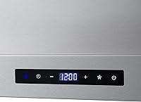 Vista 15 de COSMO COS-63175S 30 in. Vista Collection 380 CFM Ducted Wall Mount Range Hood, Touch Controls, LED Lights, Stainless Steel