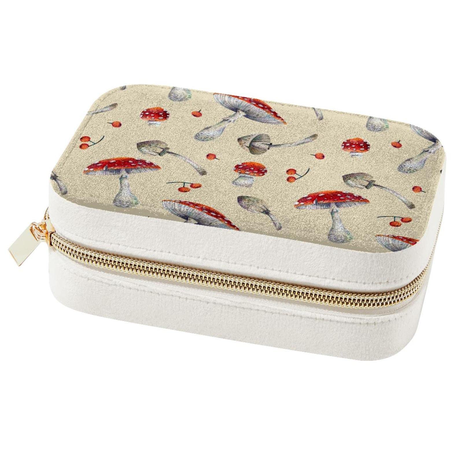 Organiseur de bijoux de voyage champignon pour valise et sac à main