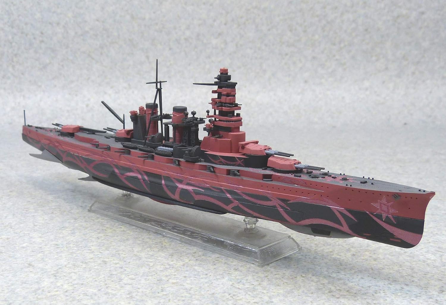Arpeggio of Blue Steel - Ars Novu~a No.16 1/700 theater version fleet of Arpeggio of Blue Steel over Ars Novu~a DC fog large battleship Hiei Forouhar type