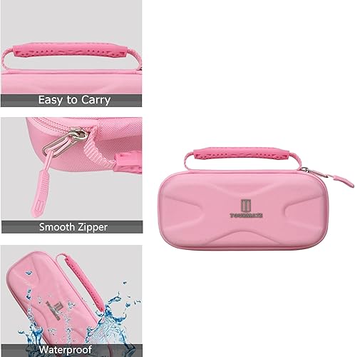 Miniatura 4 de Estuche rígido de viaje para dispositivo de cinturón eléctrico inalámbrico portátil, almohadilla de calentamiento rápido, solo funda