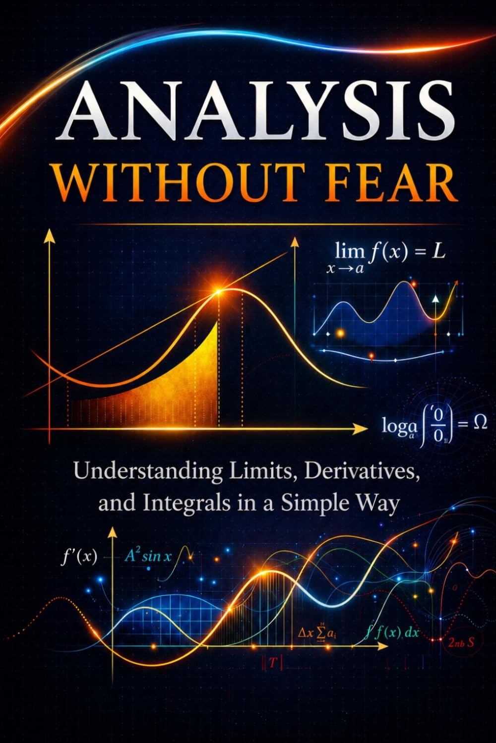 Analysis Without Fear: Stop Memorizing. Start Understanding Limits, Derivatives, and Integrals.