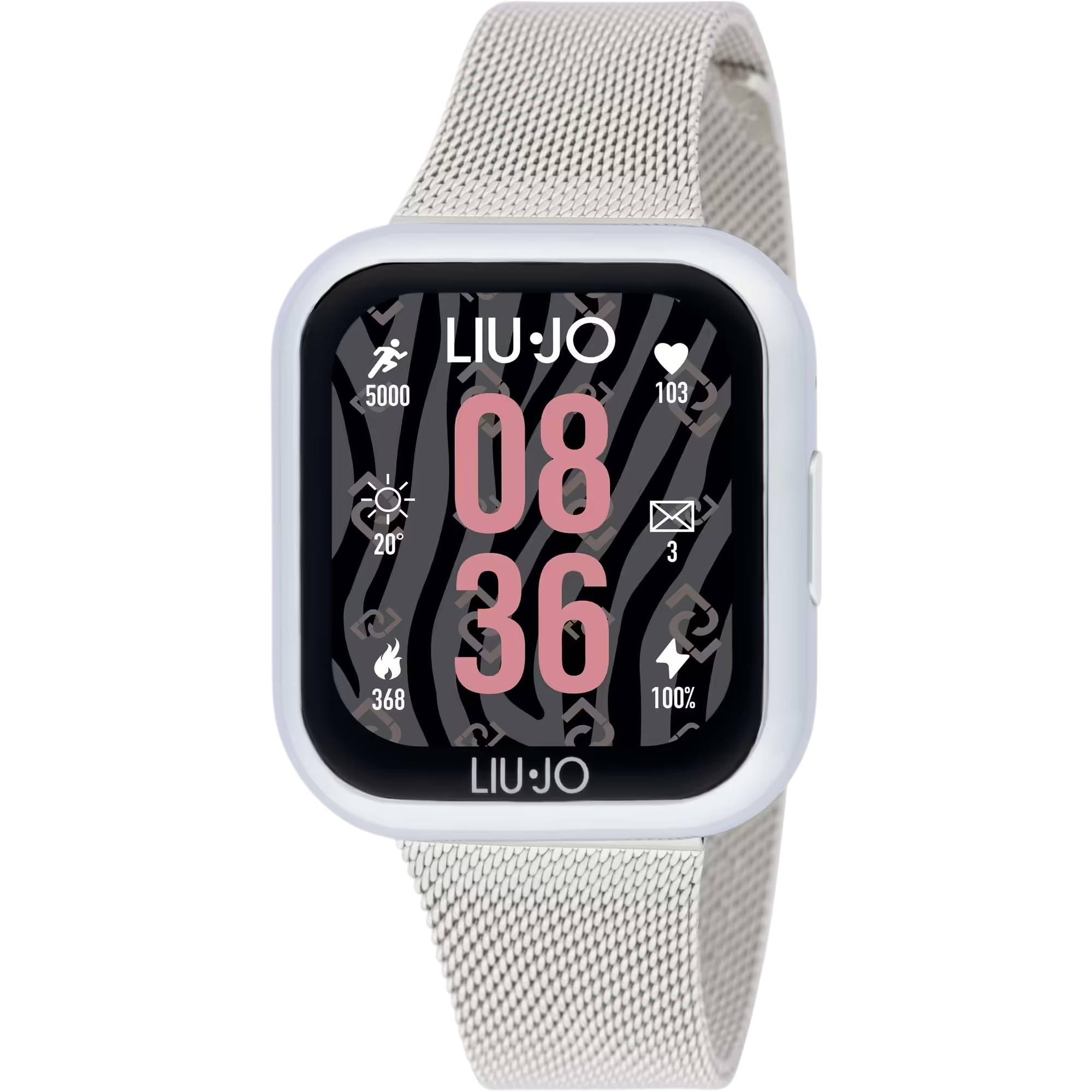 Liu Jo Orologio Donna Smartwatch Voice Mini Silver