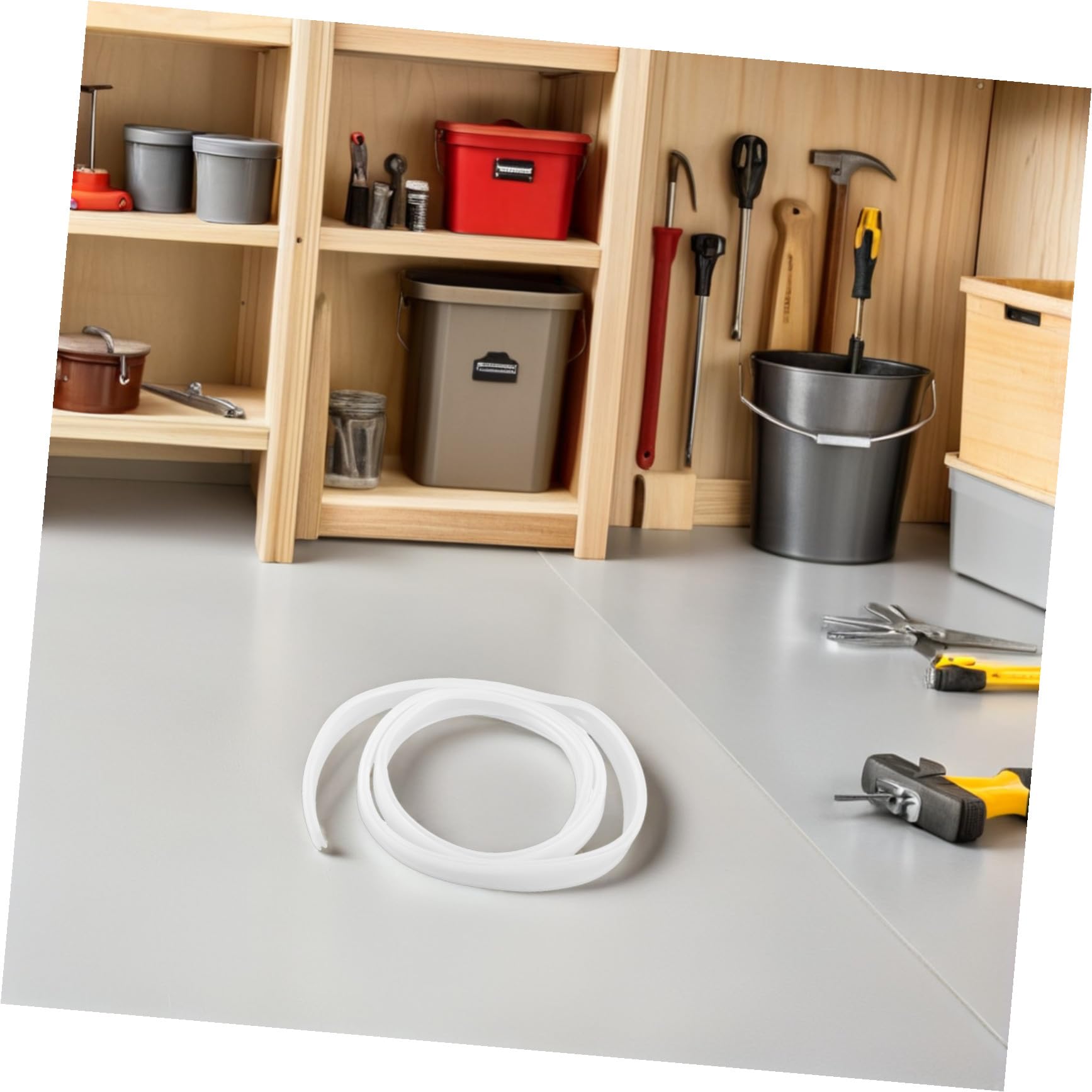 Copertura Diffusore LED in PVC Flessibile, Canale Curvo 1 Pezzo | 39, 3x0, 63 Pollici, per Parete Soffitto Sotto Armadio, Montaggio Rapido, Spazi Abitativi Residenziali