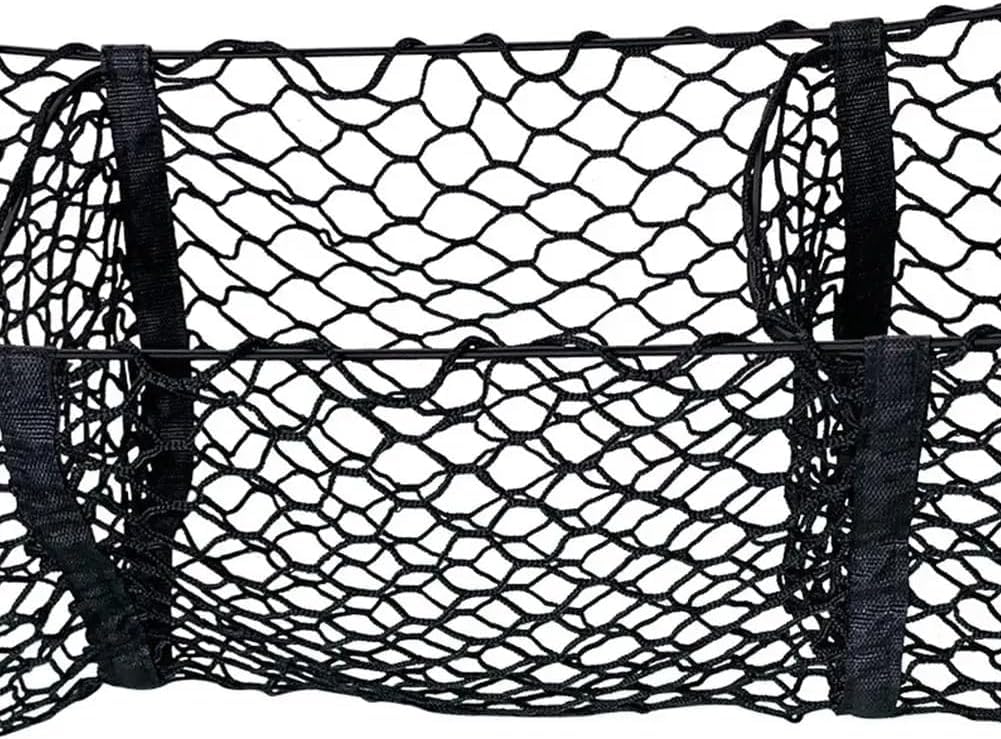 Rete per Bagagliaio di Camioncino per Ford Ranger Limited/XL/XLT, Rete Carico 3 Tasche Rete Carico per Pickup Rete Bagagliaio per Auto Elastica,120 * 30