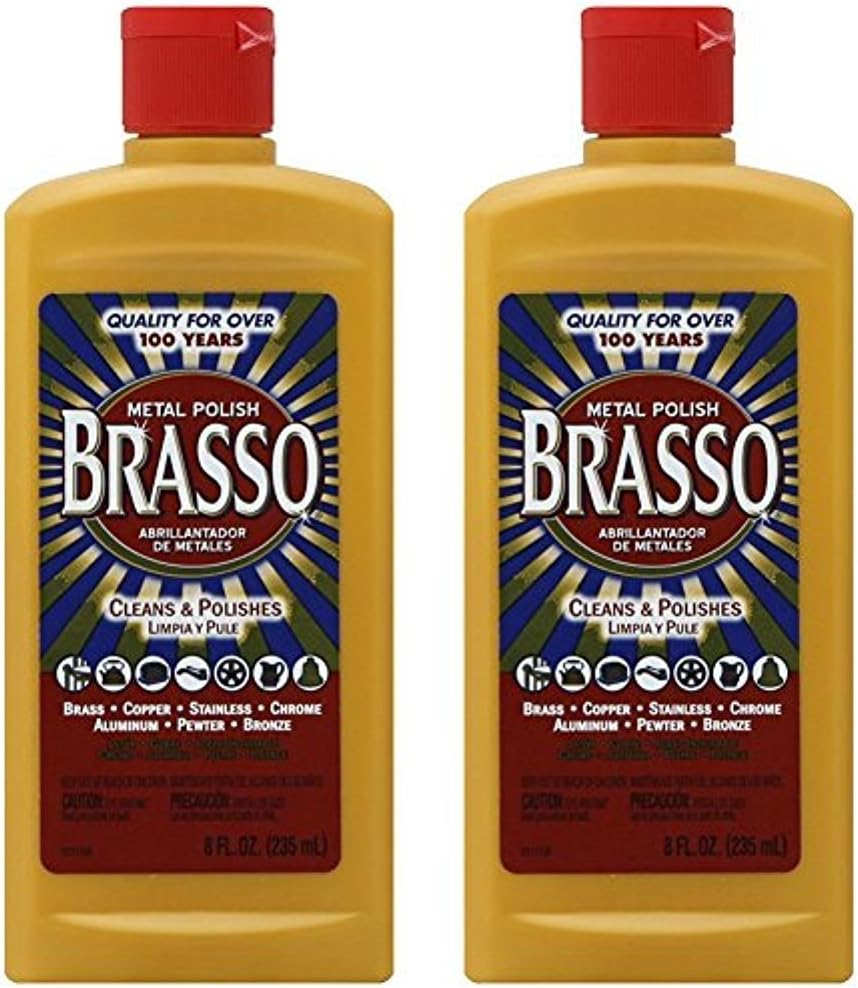 Metal Polish, 8 oz (Pack of 2)