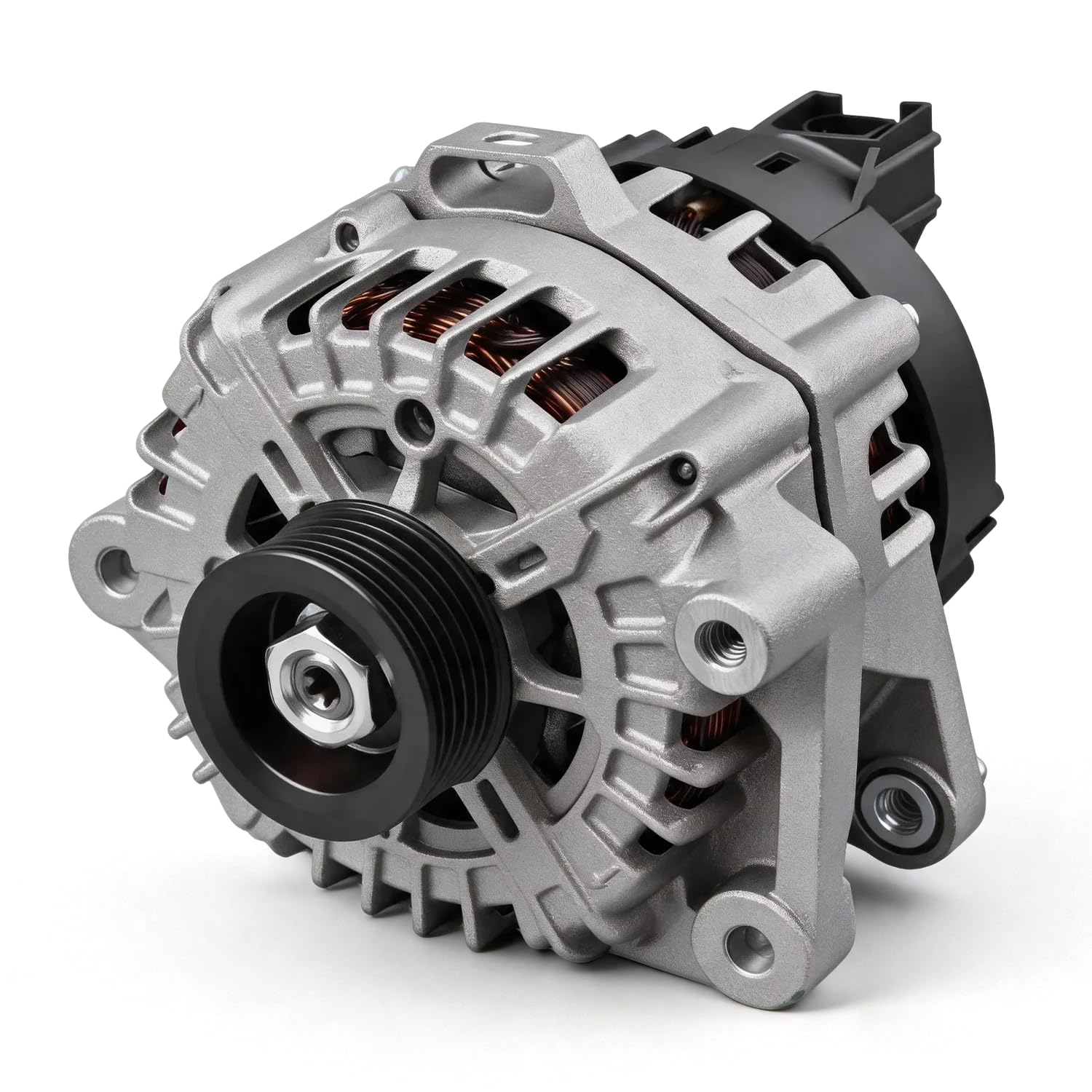 Photo 1 of Hodflop 37300-3L060 Alternator 13.5V 180Amp Compatible with Hyundai Palisade 3.8L 2020-2025, for Kia Telluride 2020-2024 V6 3.8L, 6-Groove Clutch Pulley Replace# 2722099, 601-10129, 373003L060