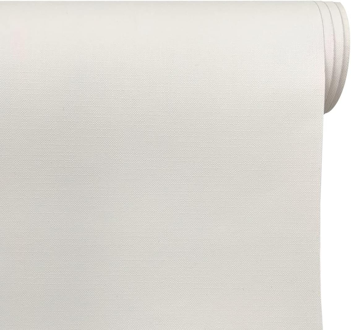 19.68ft Roll White Shelf Liners for Kitchen Cabinets Self Adhesive Solid Color Dresser Drawer Cover Shelving Paper Renter Friendly Upgrades Wall Decor Backdrop (M-236.2x17.7 Inch)