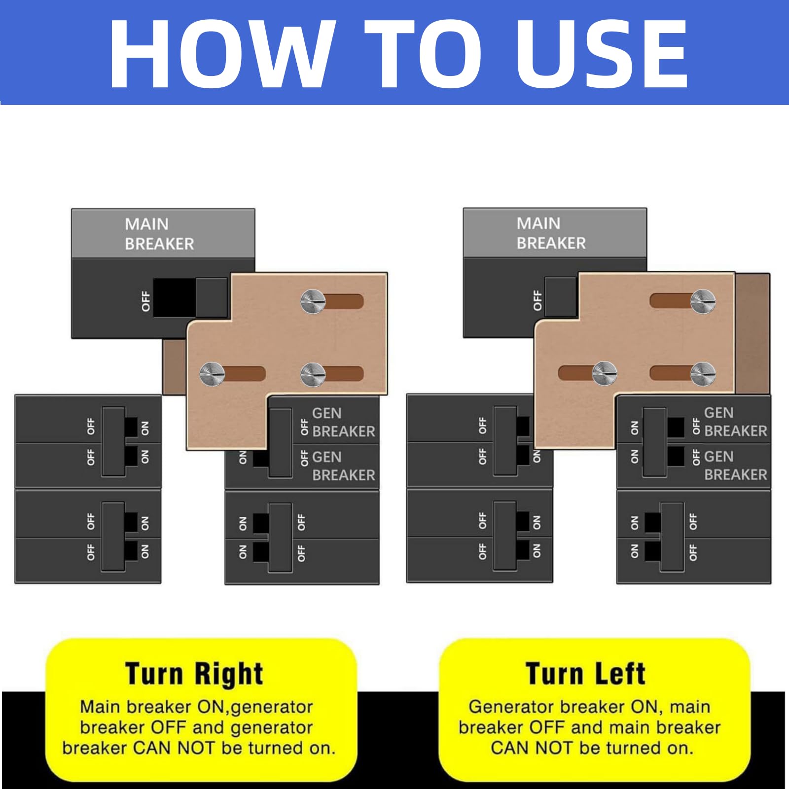 Generator Interlock Kit Compatible with Square D QO or Homeline — Amazon image 5