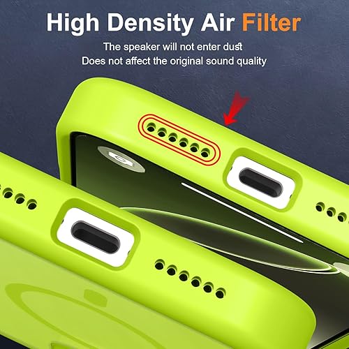 Vista 378 de MOCCA - Funda magnética resistente para iPhone 11 de 6.1 pulgadas, compatible con MagSafe, protector de pantalla de vidrio + protector de lente