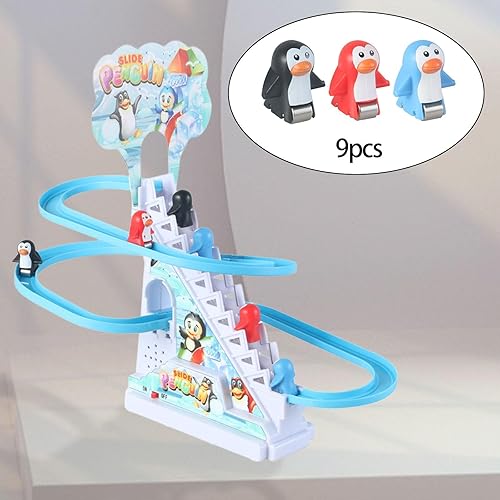 Miniatura 9 de Piezas de juego de pistas eléctricas, piezas de repuesto para escaleras deslizantes, juguete de repuesto, adorable escaleras, accesorios de juguete,