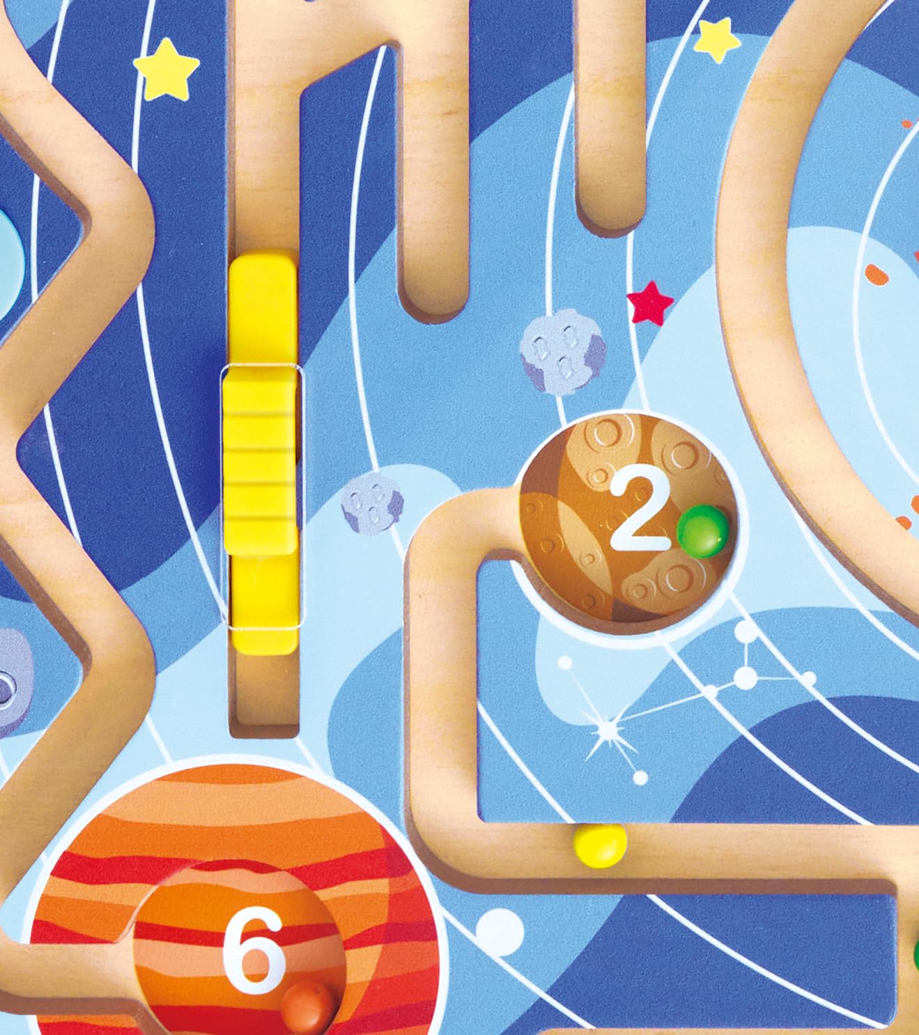 Hape Laberinto Espacial y Tablero de Tangram