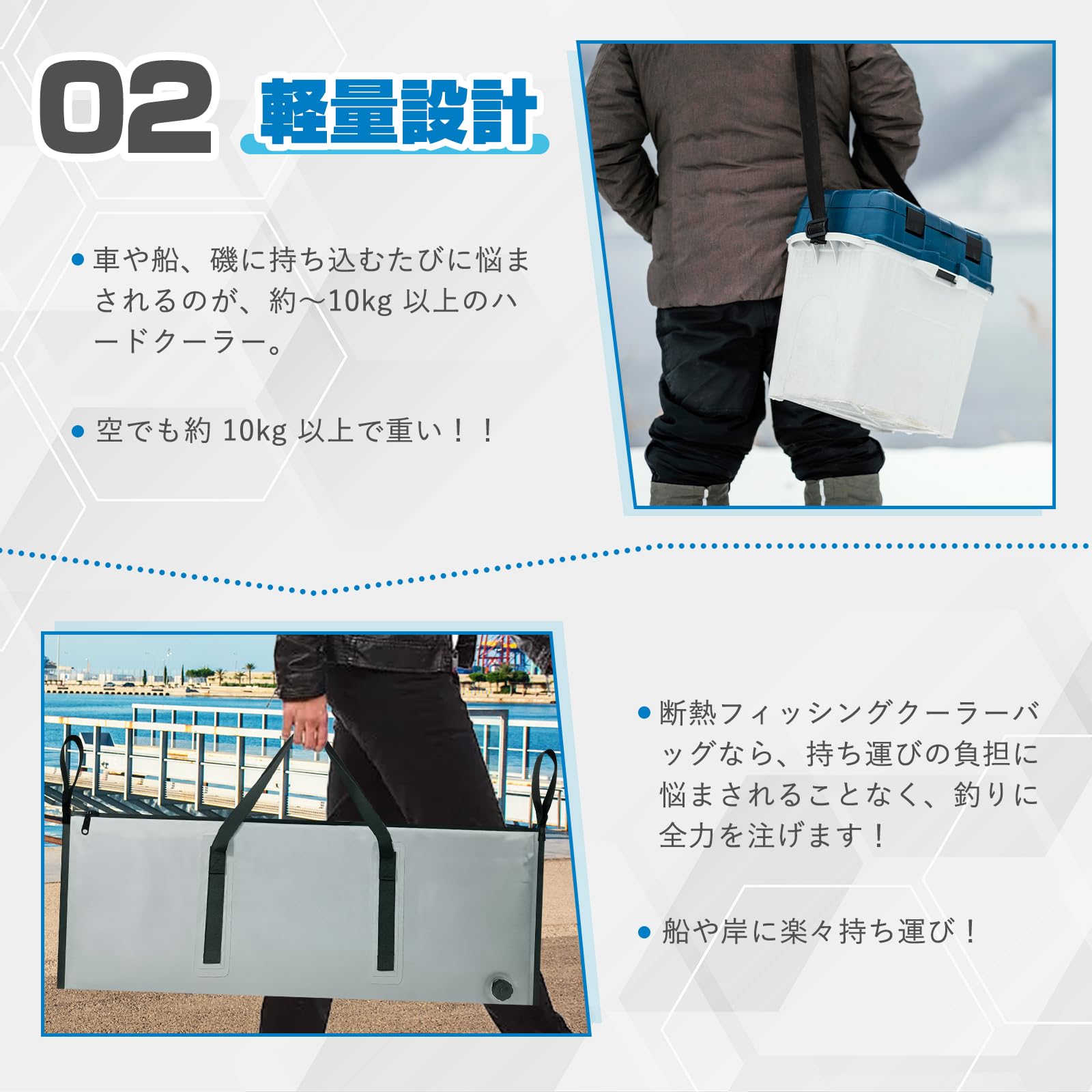 Amazon | Amagogo 【2025新登場】断熱フィッシングクーラー