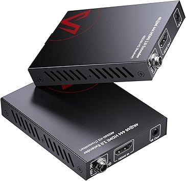 AV Access 4K HDMI Extender for TV to Another Room, 164ft Over Cat6, 4K@60Hz 444, PoC, IR Control, HDCP 2.2 for Home Theater, Classroom, Meeting Room 4KEX60-H2
