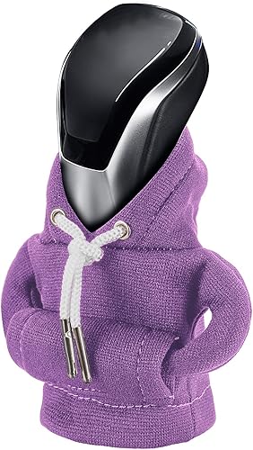 Sudadera con capucha para palanca de cambios, cubierta de cambio de marchas, sudadera universal con perilla de palanca de cambios para automóvil,