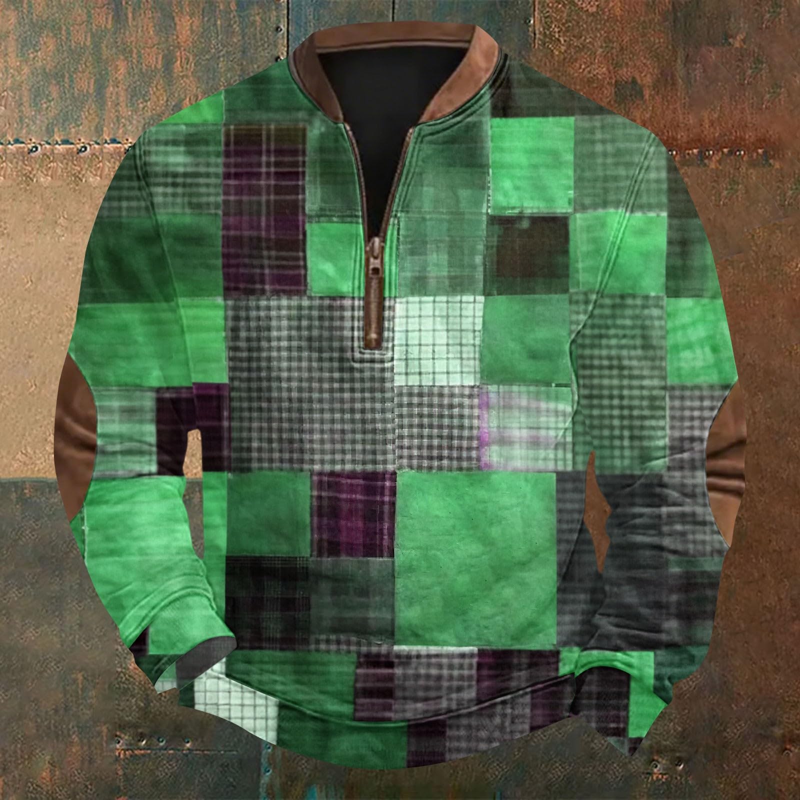 Chaqueta Verano Hombre Sudadera con Cremallera De Un para Hombre, Informal, Manga Larga, Cuello Alto, Poliéster, Tallas S-5Xl Ciclismo Chaquetas Muscle Fit Oversized Gym Sudaderas