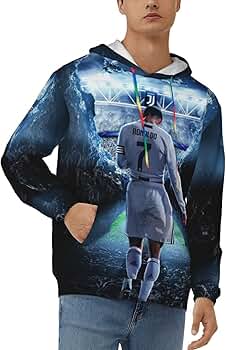 クリスティアーノ・ロナウド CR7 フード付きTシャツ】マンチェスター