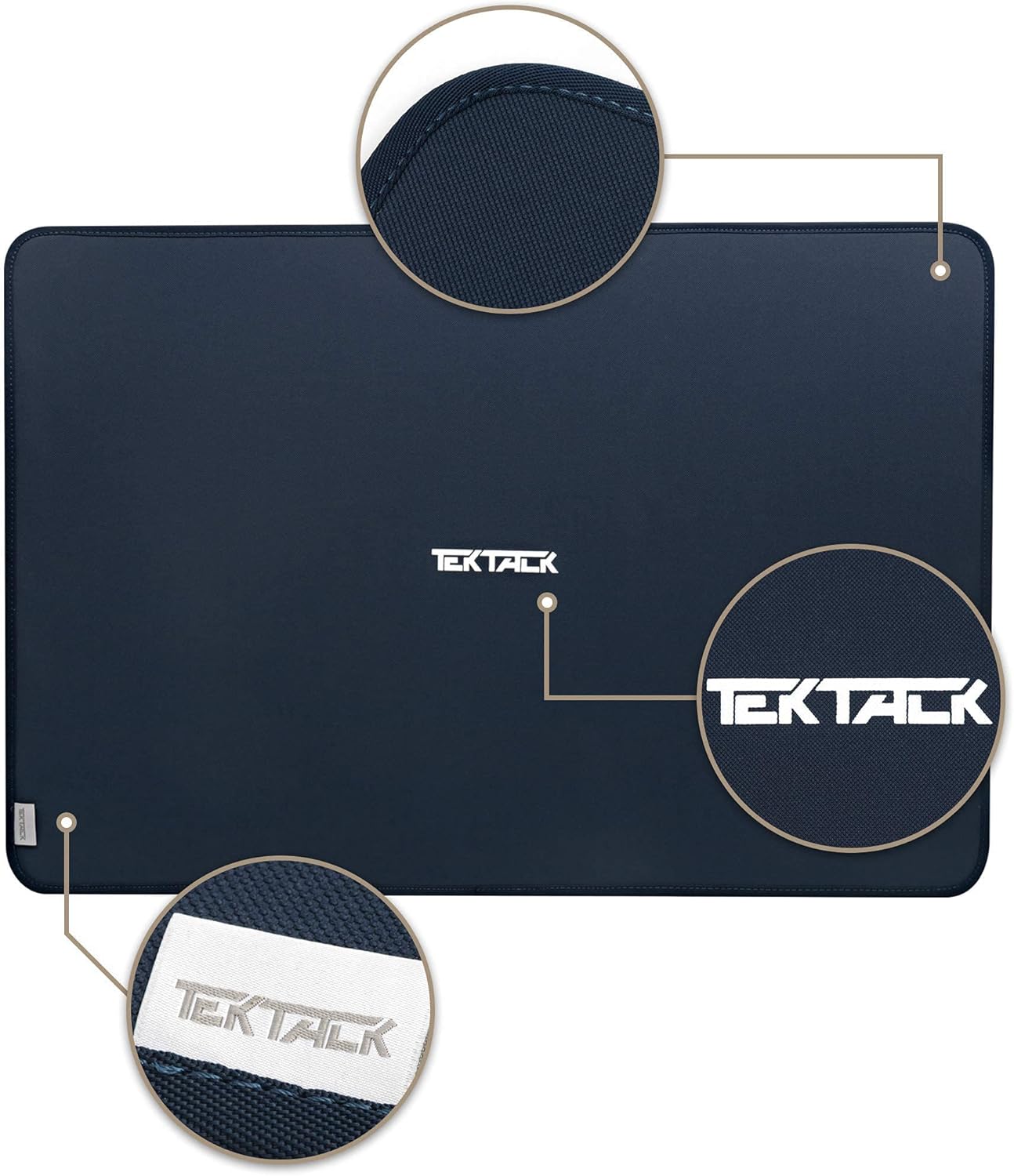 2 Items in a Set, Tektalk Jigsaw Puzzle Board with Dustproof Cover for Up to 1000 Pieces (Gray) + Tektalk Jigsaw Puzzle Board Up to 1000 Pieces (Gray)