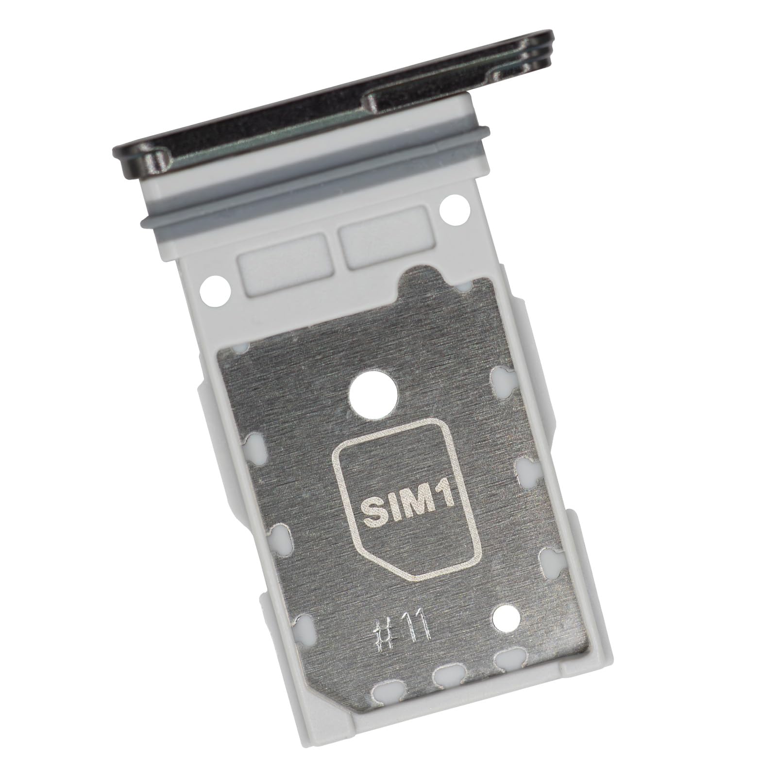 MMOBIEL Vassoio Porta Scheda Dual SIM Compatibile con Samsung Galaxy S24 Ultra - Sostituzione Supporto Scheda Doppia SIM - Porta SIM – incl. Estrattore SIM e Anello di Gomma Impermeabile - Nero