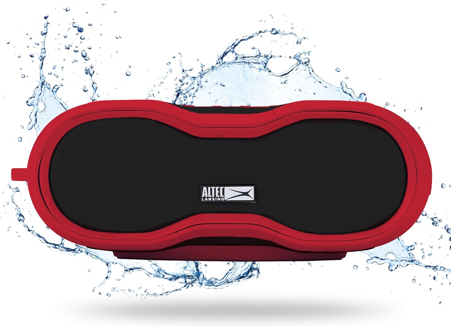 Altec Lansing - BoomJacket Wireless Bluetooth Speaker, Magnetic Waterproof Speaker, IPX7 Outdoor Speaker with 24H Playtime, Portable Speaker with Carabiner, Mountable, Quick Charge