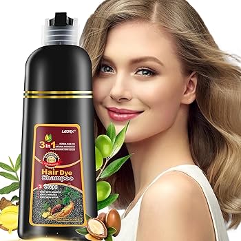 Amazon.com : Chestnut Brown Hair Dye Shampoo, Leorx 3 In 1 Color