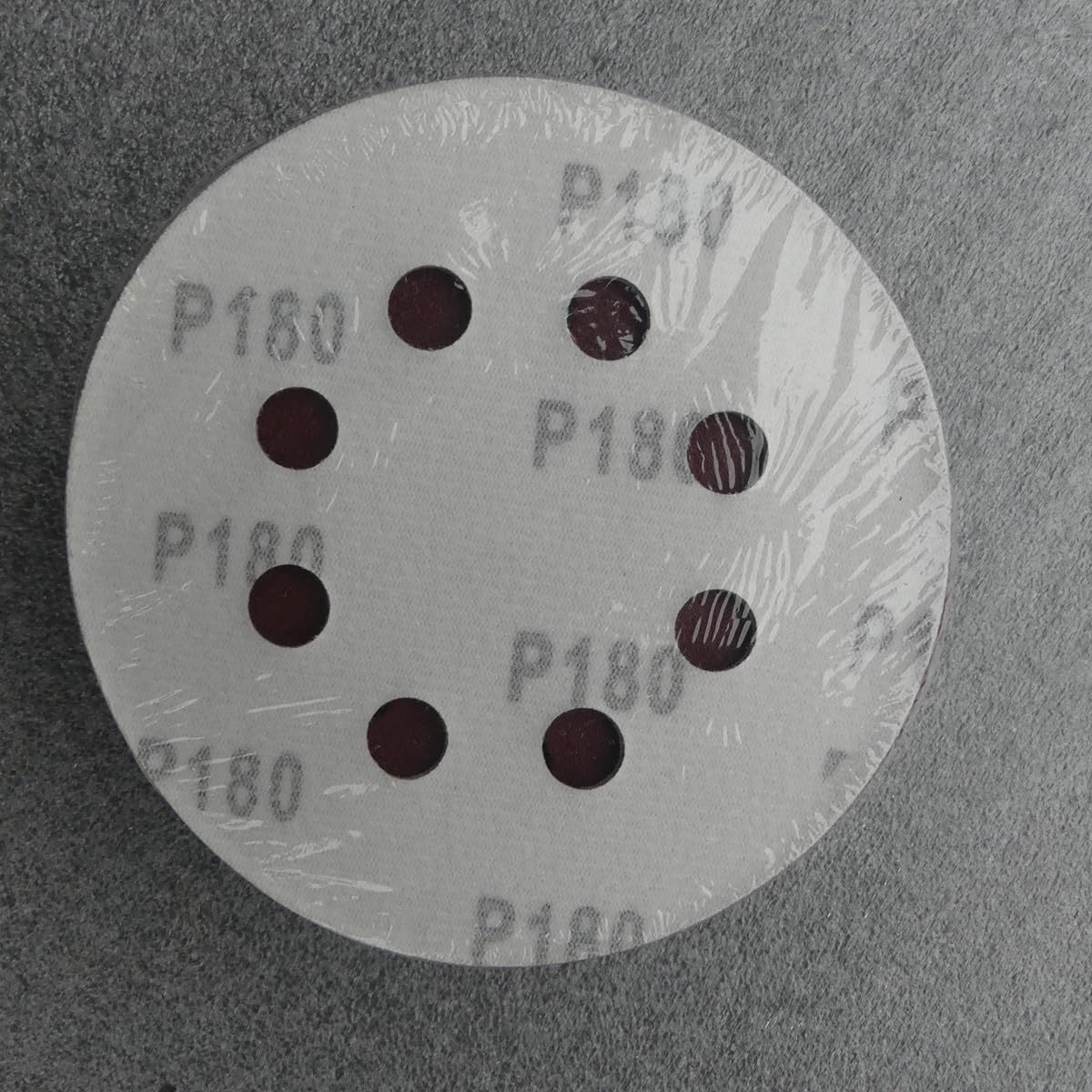 25 dischi abrasivi KleTT Ø 125 mm con 8 fori, grana P180, carta vetrata, per cartongesso a secco, levigatrice eccentrica, Bosch FUX