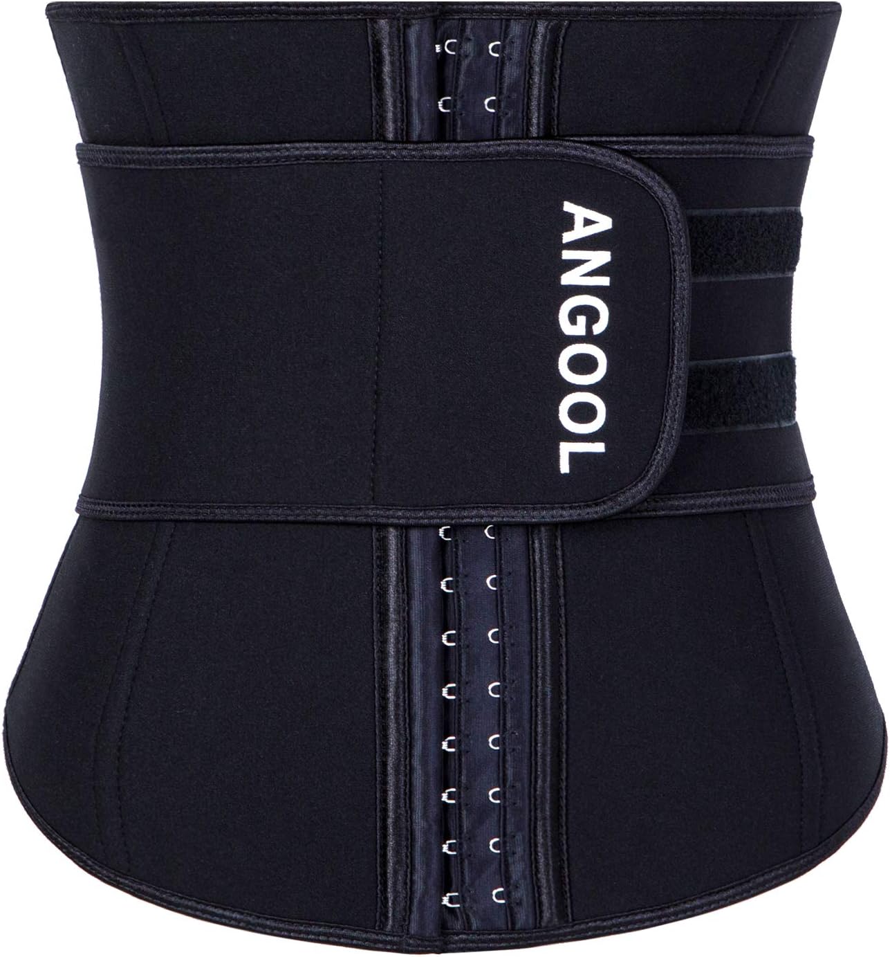 TWINS FLAME Women's Waist Trainer Sauna Belt Hourglass Shaper Neoprene Sweat Corset for Weight Loss