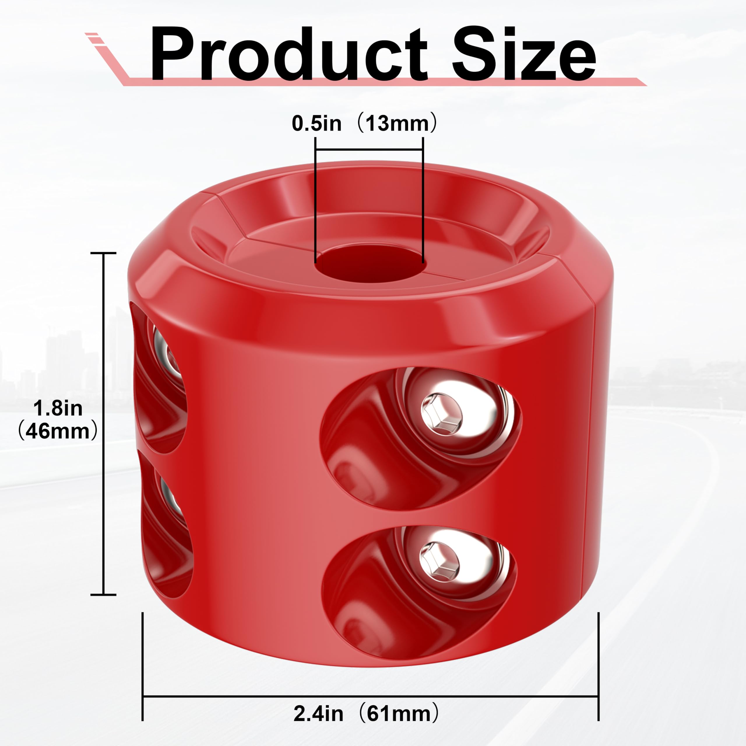 Kichvoe Butée De Crochet De Câble De Treuil En Caoutchouc Pour VTT, UTV - Bouchon De Protection Durable Pour Remorquage De Corde Synthétique