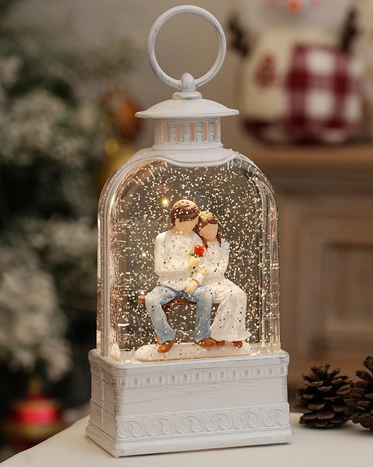 amazon-love-for-you-glitter-snow-globe-lantern-music-box-carry