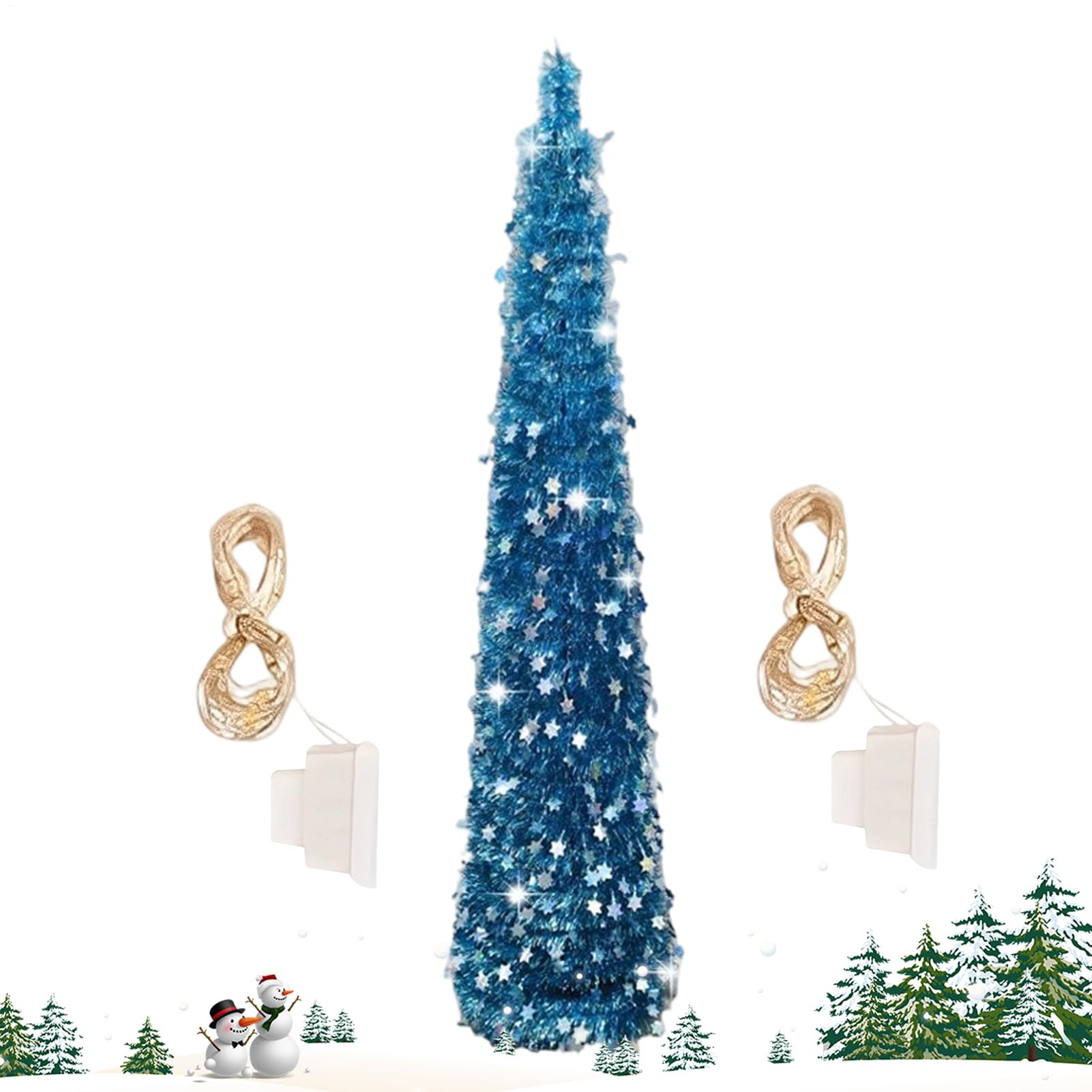 Árbol De Navidad Artificial Decoración Realista De 1,5 Metros De Altura | Falso pino navideño Para Porche, Mesa De Centro, Exterior, Dormitorio, Escritorio Y Decoración De Halloween
