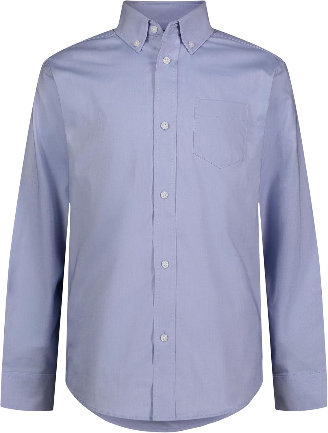 IZOD Uniform Young Men's Long Sleeve Button-Down Oxford Shirt