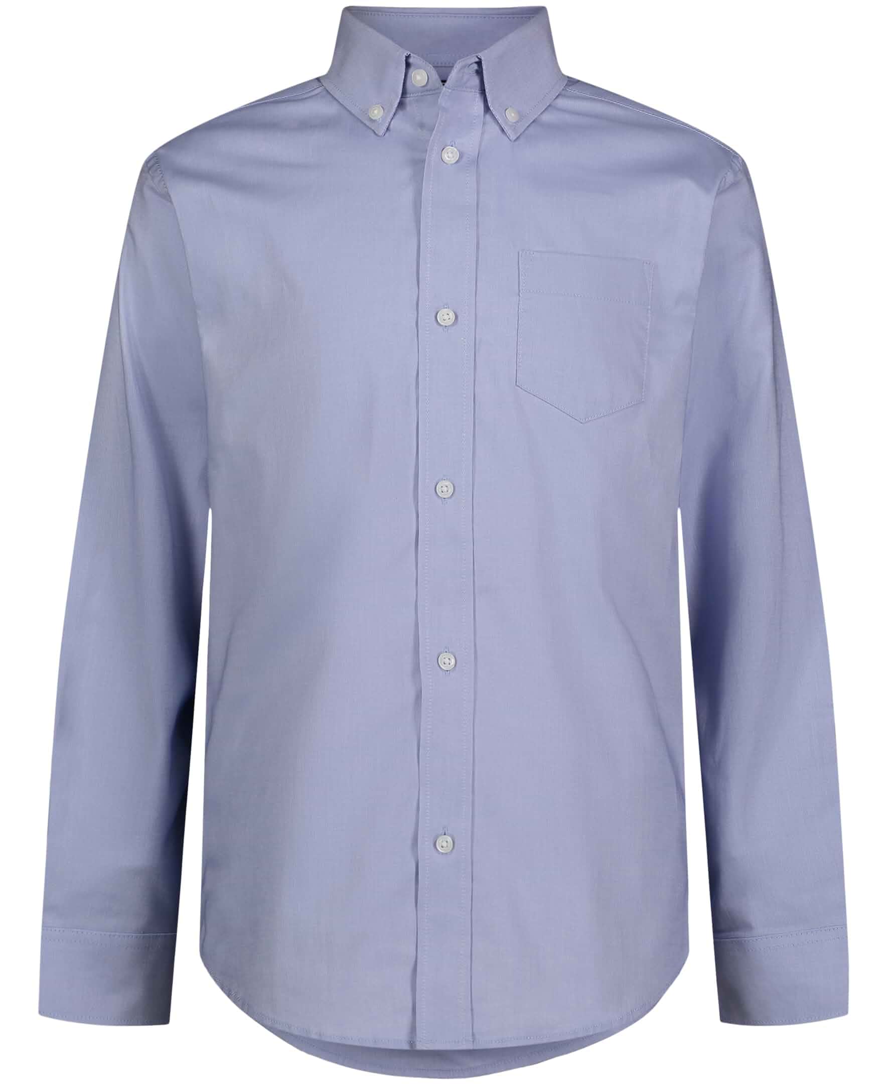 IZOD Uniform Young Men's Long Sleeve Button-Down Oxford Shirt
