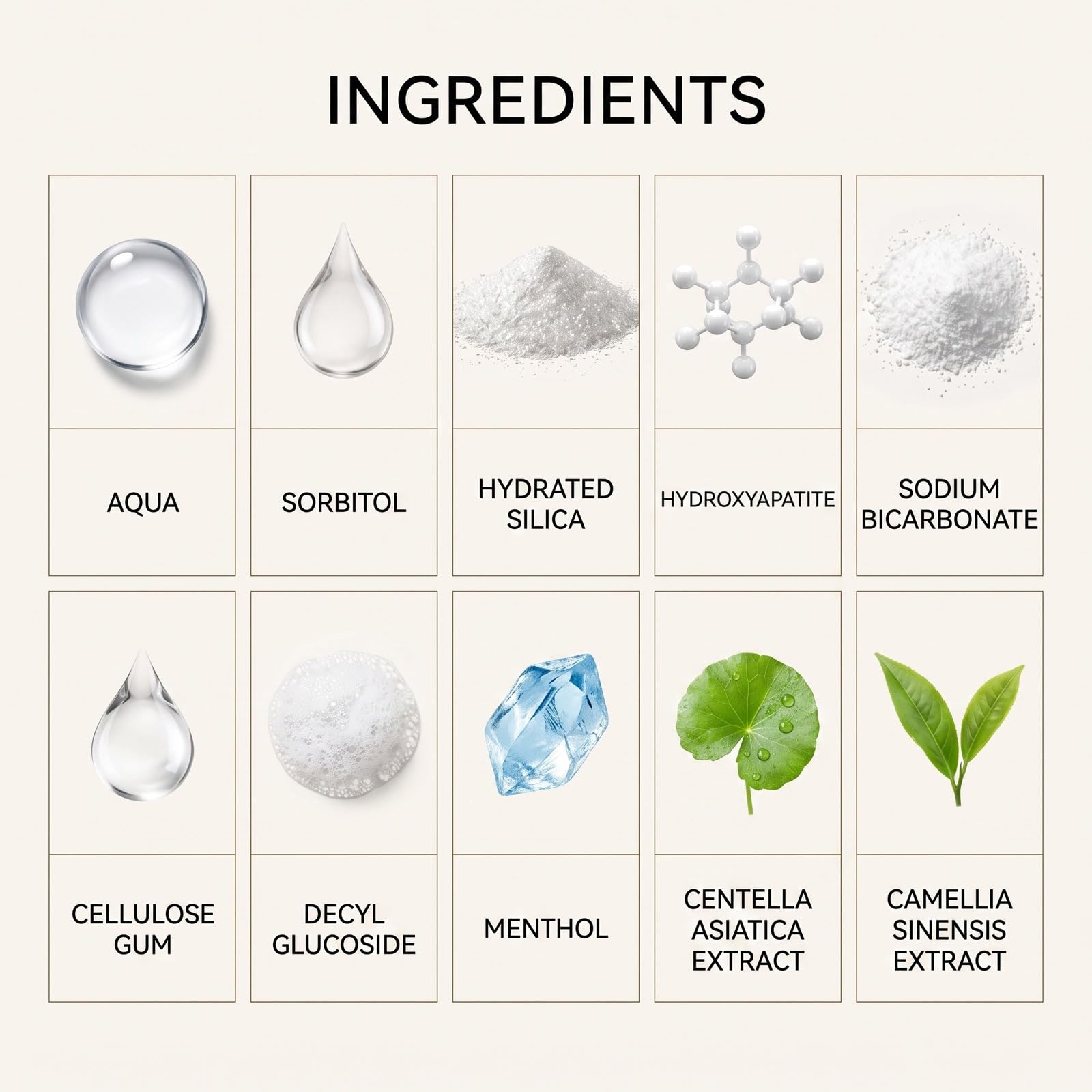 Dentifricio sbiancante vegetale pompa alito fresco 100g | Formula vegetale delicata sbianca i denti, menta fresca, conserva lo smalto dei denti