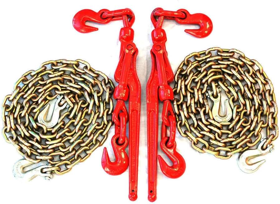 tie down chains and binders