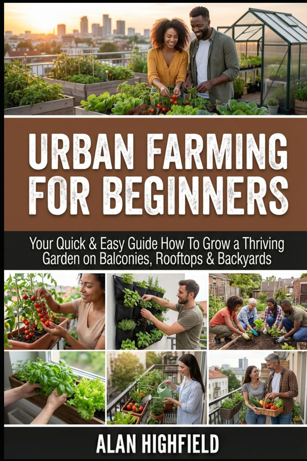 Urban Farming for Beginners: Your Quick & Easy Guide How To Grow a Thriving Garden on Balconies, Rooftops & Backyards | Save Money on Groceries & Boost Your Health | High Yield Crops For Limited Space