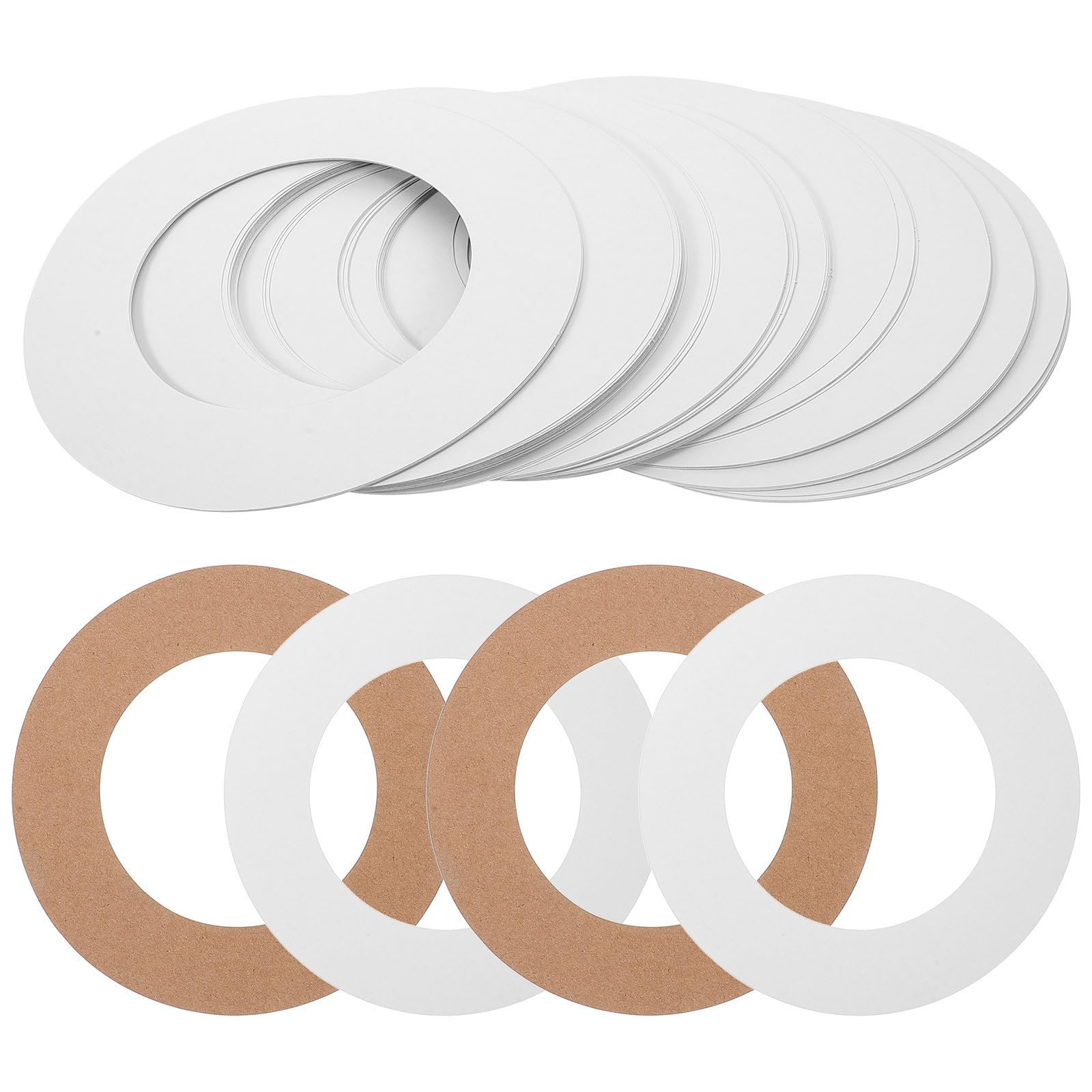 Cabilock 250 Pièces Coussinets en Papier Ciré Ronds pour Machine à Cire