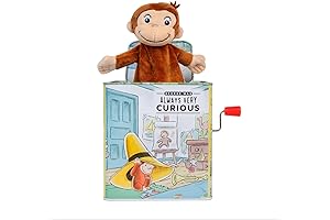 KIDS PREFERRED Curious George Jack-in-The-Box
