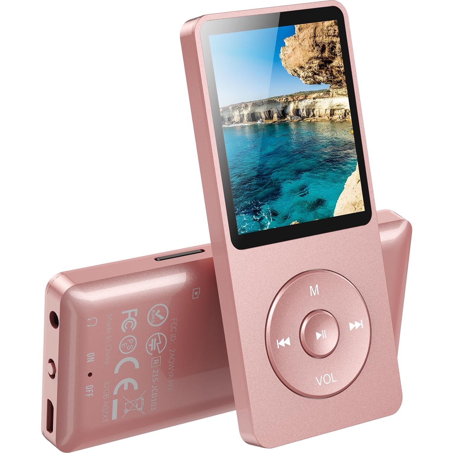 Lecteur MP3 AGPTEK 32 Go Bluetooth 5.3,Écran de 1,8 Pouces