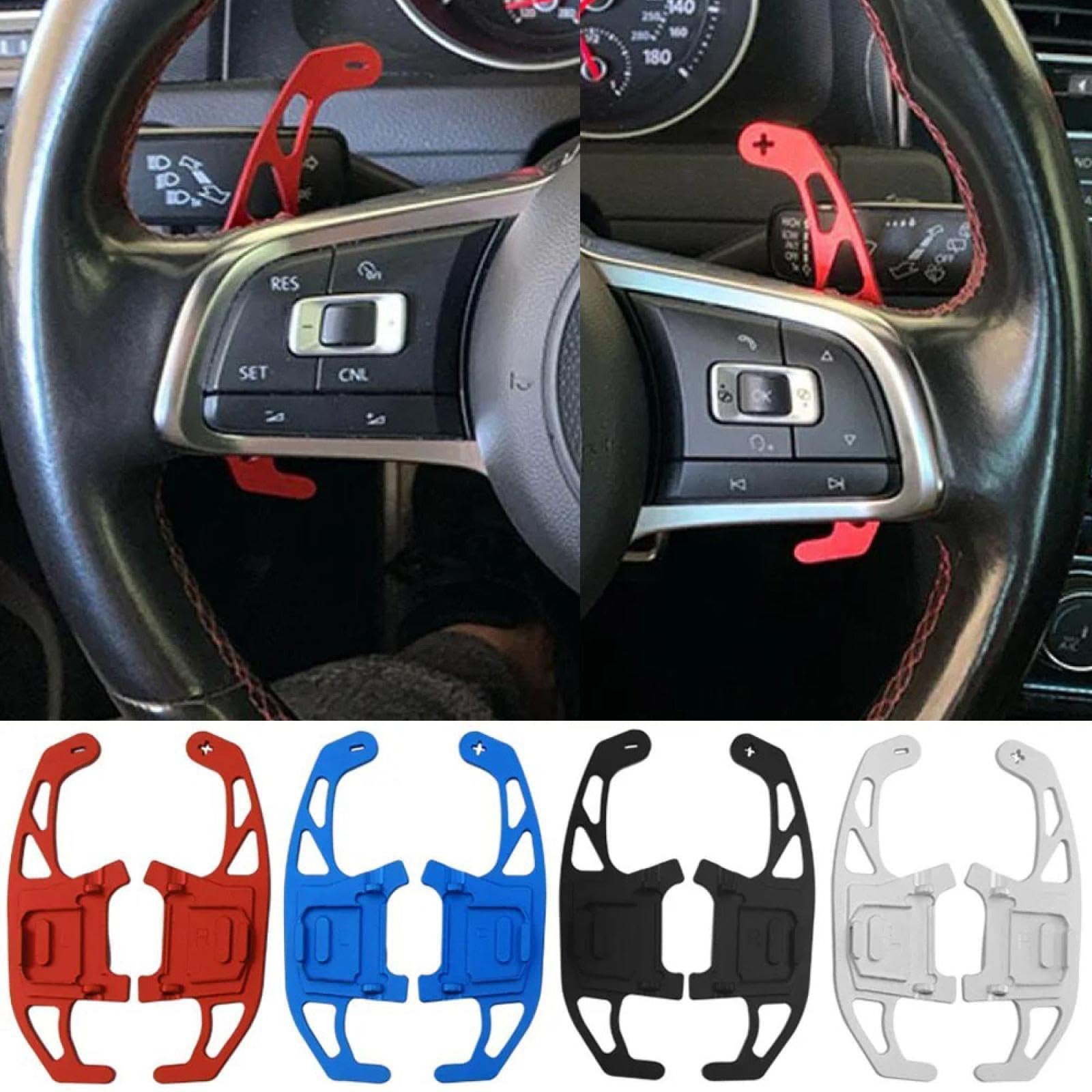 Amazon.co.jp: パドルシフト for VW ゴルフ 7 GTI R GTE GTD 