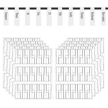 新品　BRIEFING WS LOGO LINE HIGHNECK RF M Amazon.com: JIQEZNL White Cable Labels, 300 Premium Wire