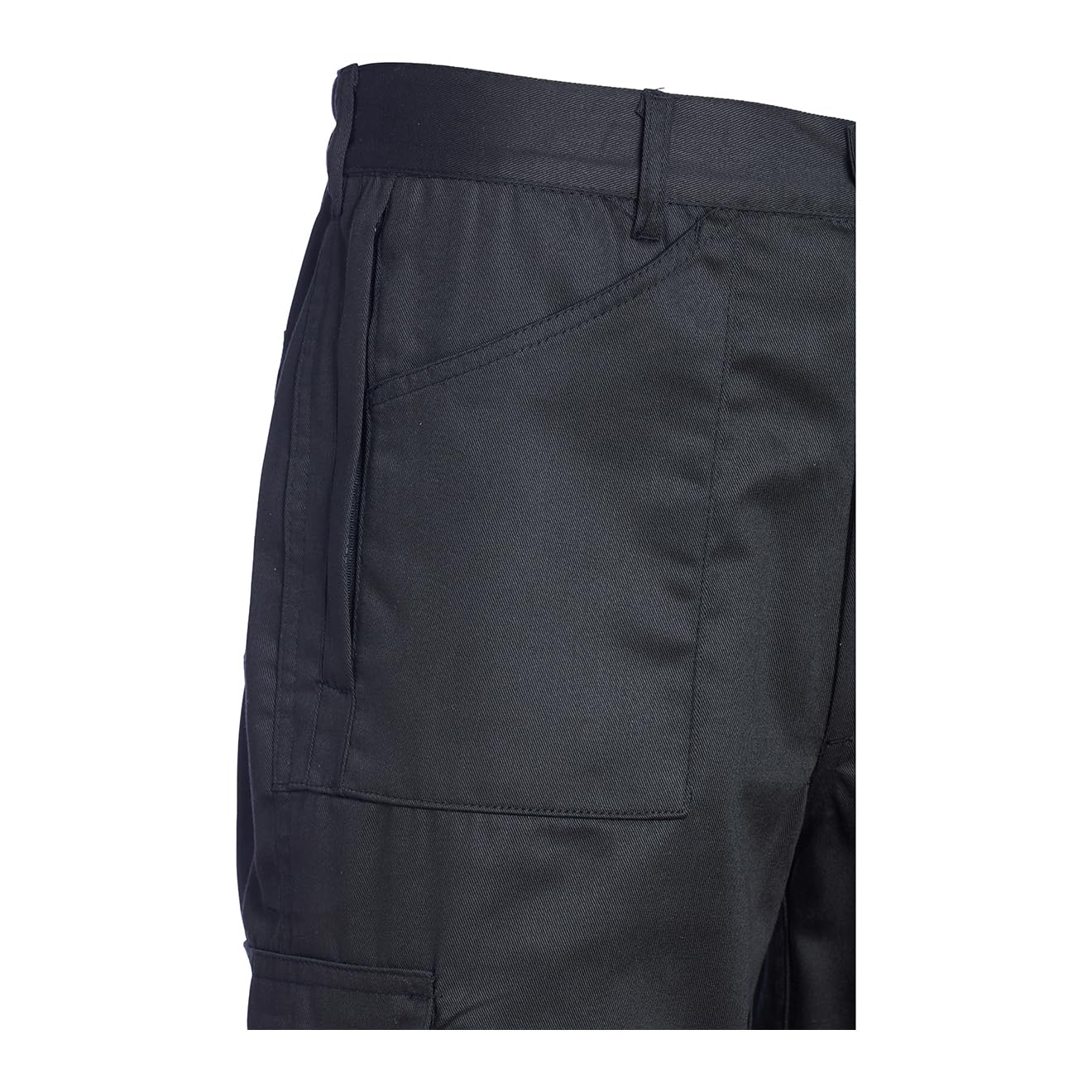 Blackrock Men's Work Active Cargo Trousers, Work Utility & Safety Trousers, Black Workwear, Knee Pads Pockets, Workman, Clothing, Pants, Working, Builders, Welding, Electrician - 32" Waist 30" Leg - View #10