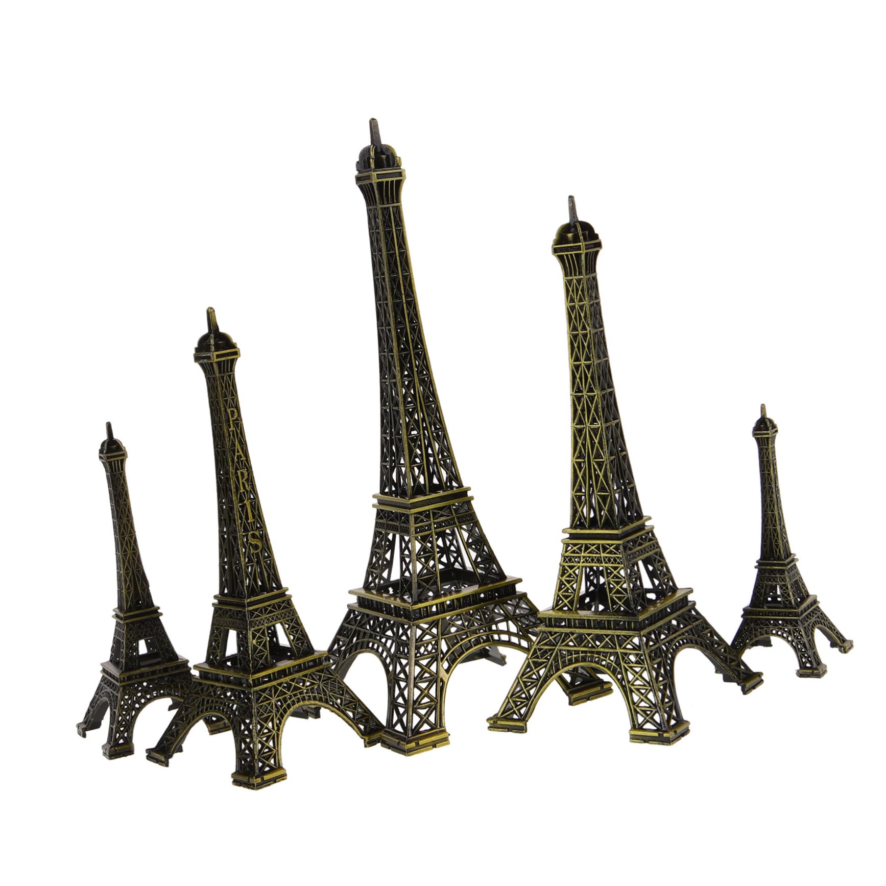 Ciieeo Eiffel Tower Decoration Metal Model Statue Iron Art Craft for Friends Family