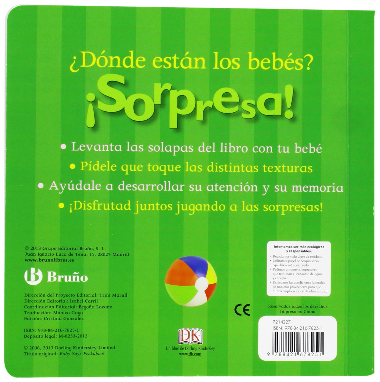 ¡Sorpresa! Los bebés: ¡Un libro con texturas y solapas! (LIBRO DURO)