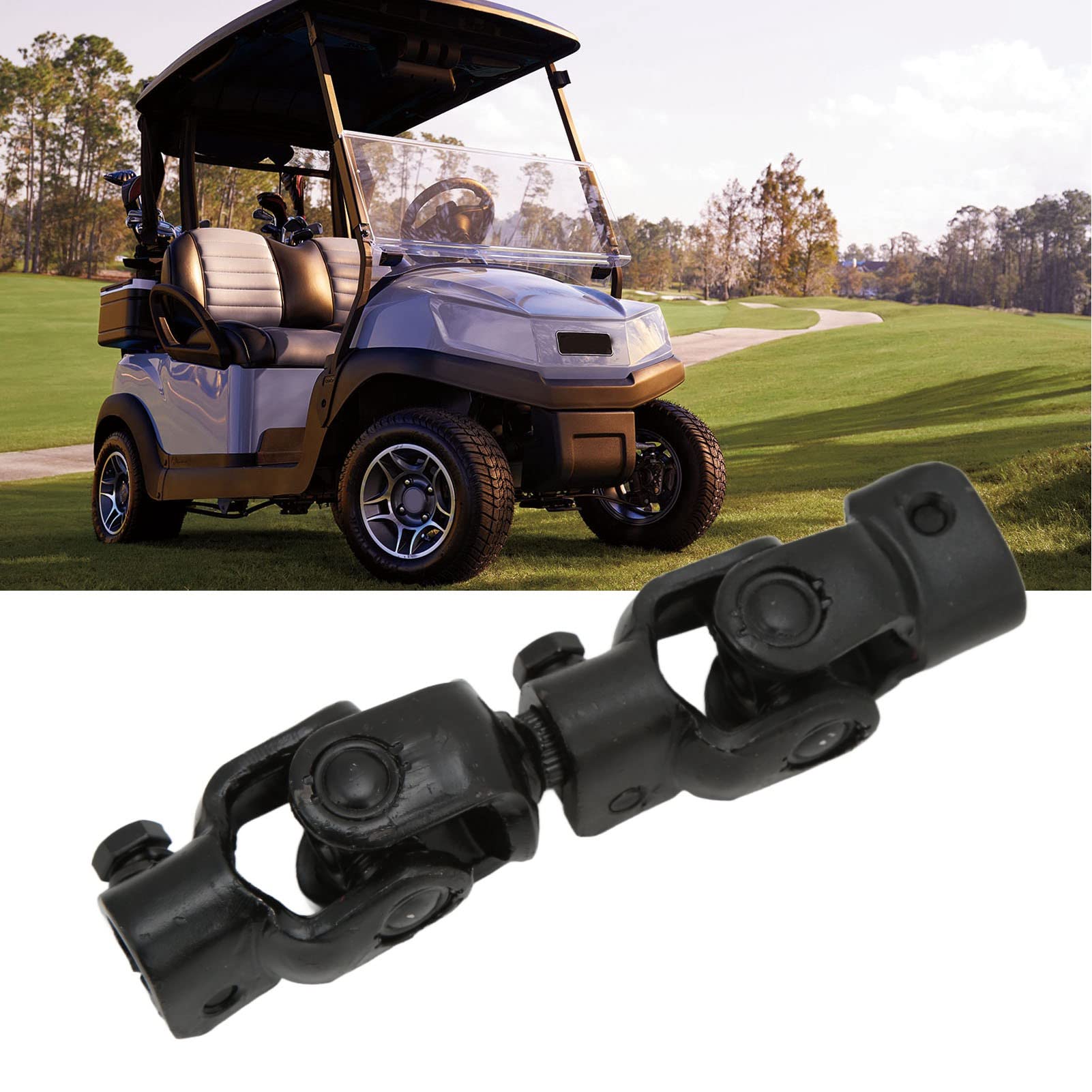 Połączenie pośrednie kierownicy 103601601 – część zamienna do samochodów samochodowych i elektrycznych Golf F – pasuje do modeli od 1984 roku – poprawiona wydajność kierownicy, trwała konstrukcja,